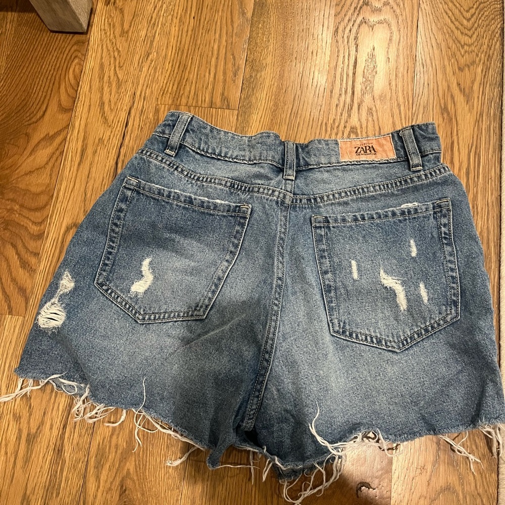 Zara denim skort